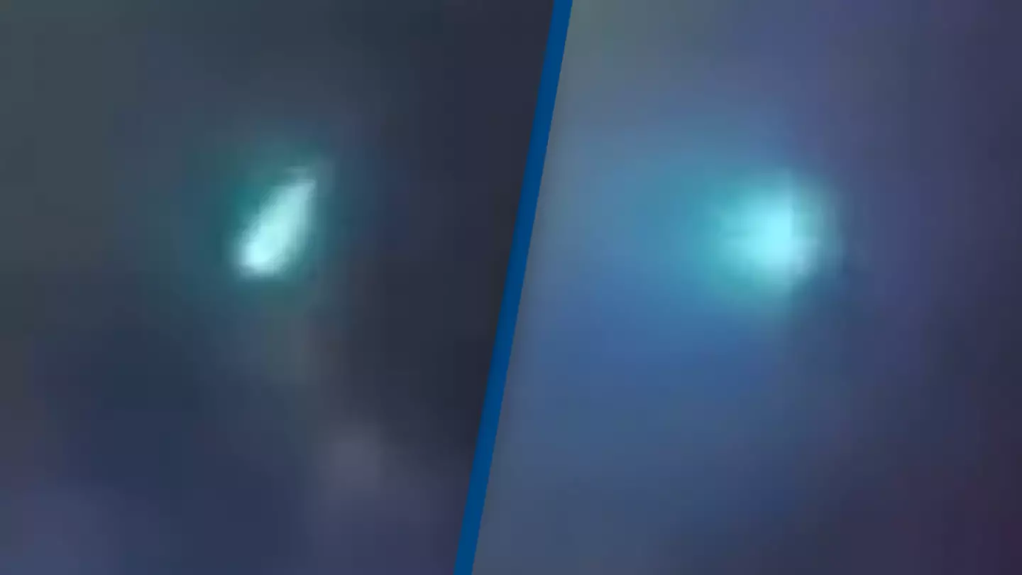 Police bodycam footage records UFO crash landing in a Las Vegas backyard