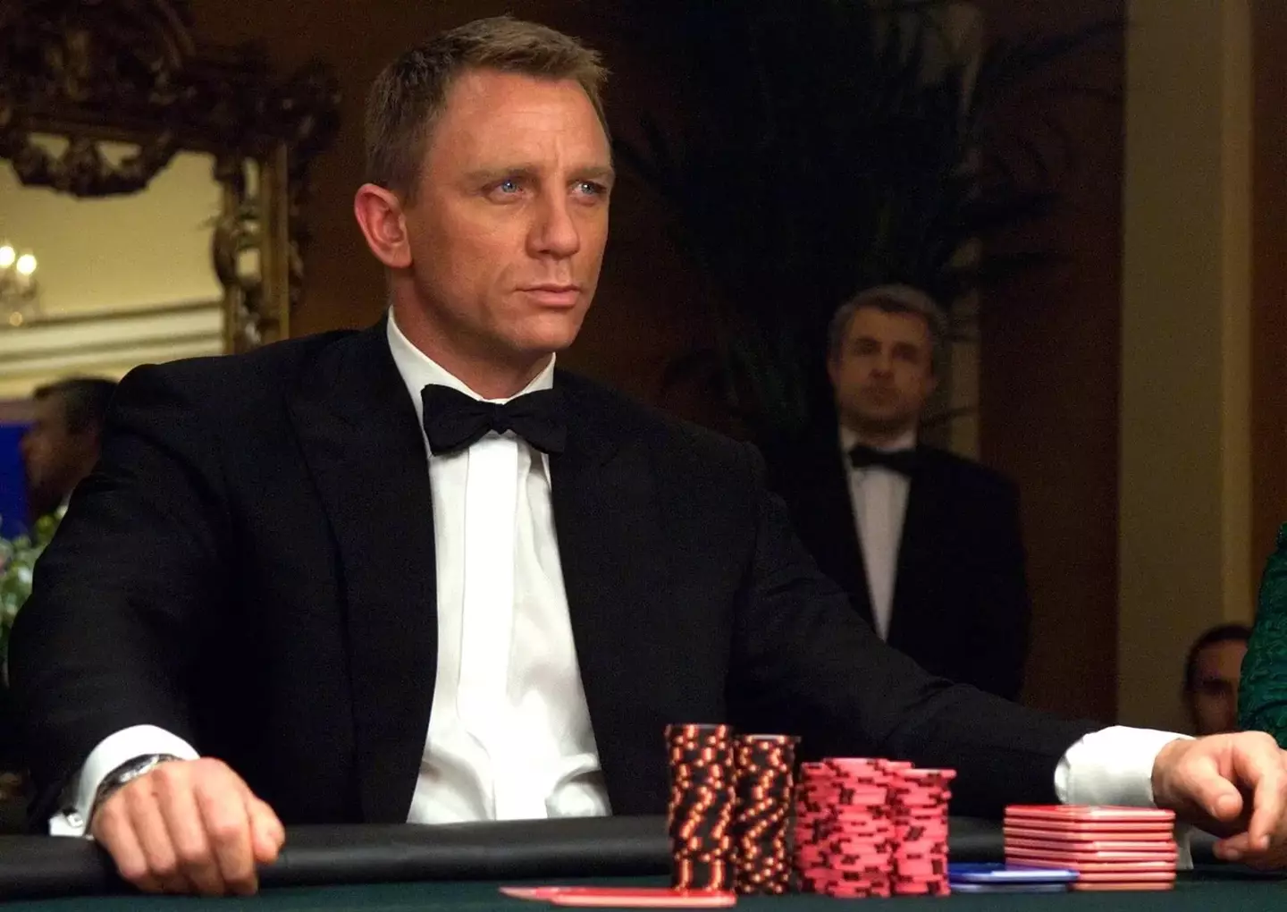 Daniel Craig in Casino Royale.