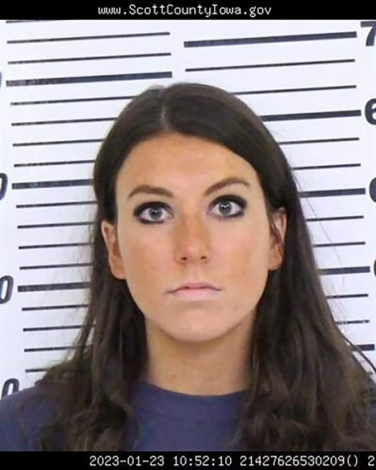 She was arrested in late January of this year.