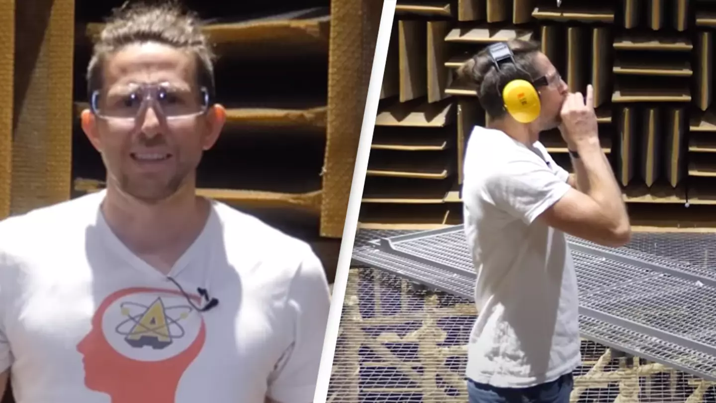 Man made the 'loudest' sound in the quietest room in the world and was shocked by what happened