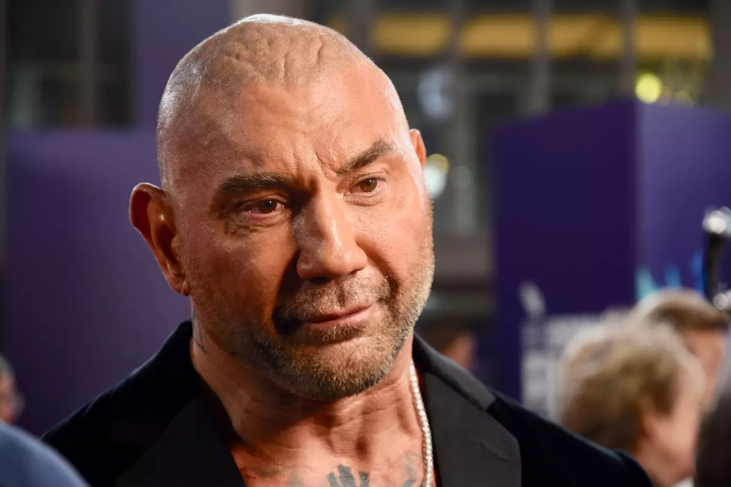 Dave Bautista has attracted a lot of praise since he went from wrestling to acting.