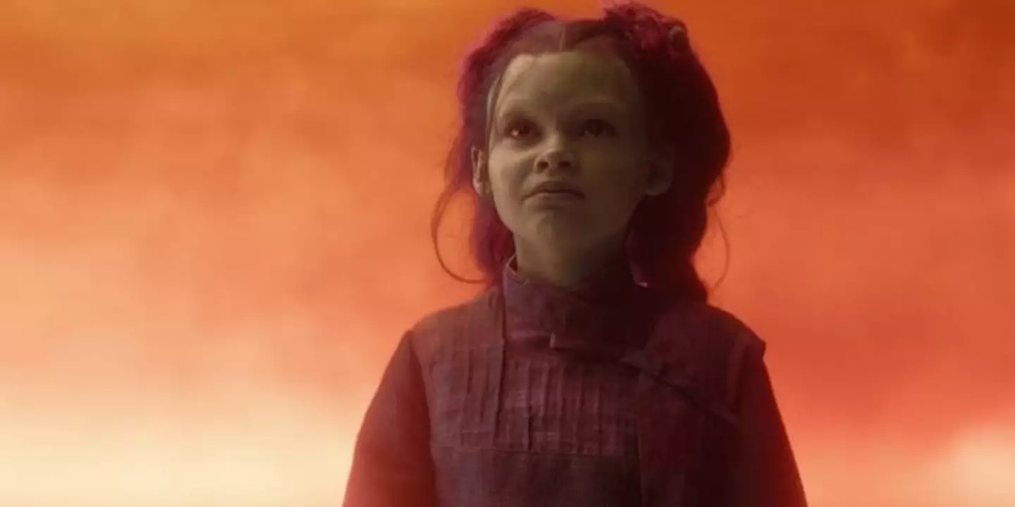 Before she was Sasha in Barbie she was a younger Gamora in Avengers: Infinity War.