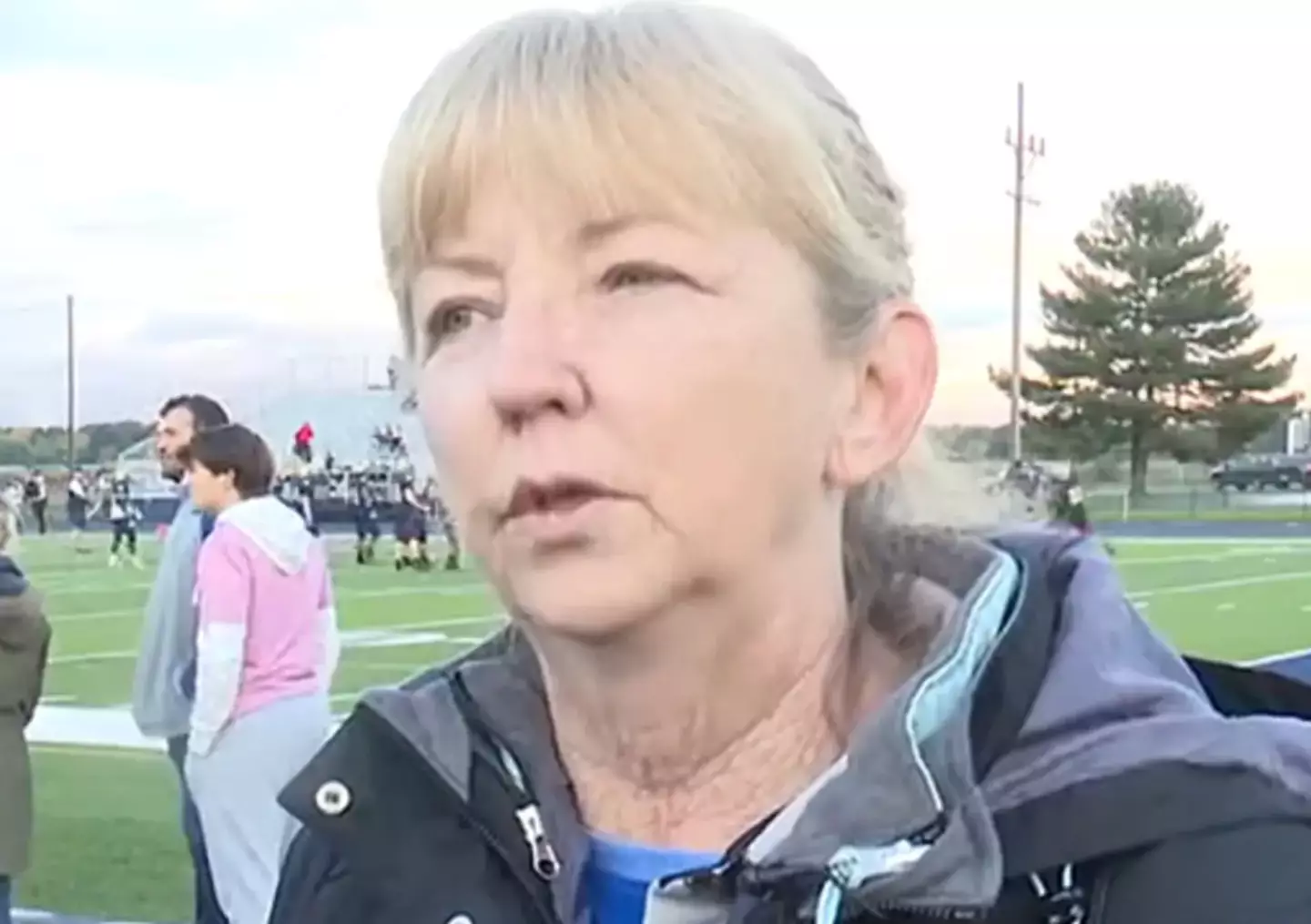 Flewellen's mom, Peggy Means, was with her when she first began waking up.