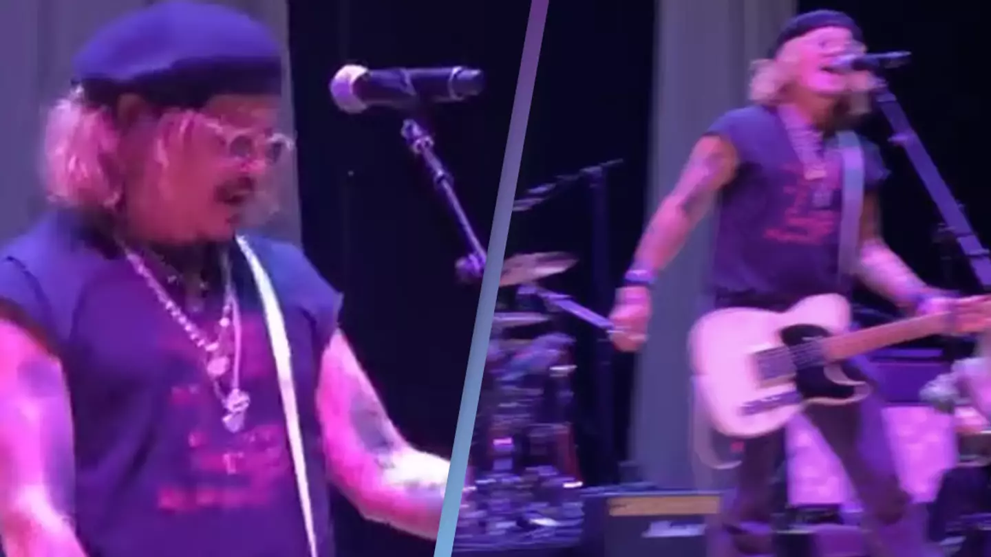 Johnny Depp Surprises Fans With Impromptu Performance After Defamation Trial