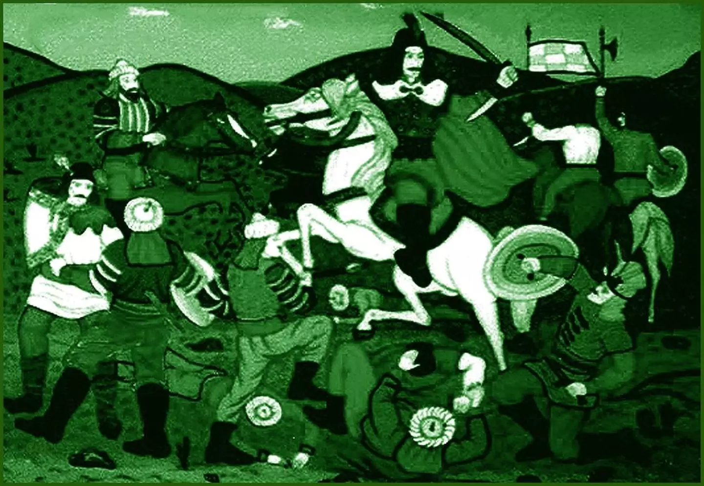 The Zilbersteins can use the extractions to derive important information about the 15th century warlord.