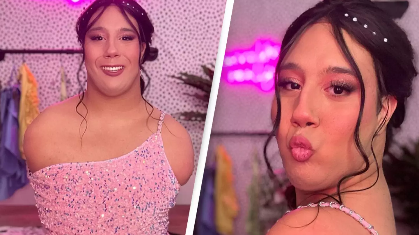 Trans woman born without limbs and abandoned as a baby now inspires millions with makeup tutorials