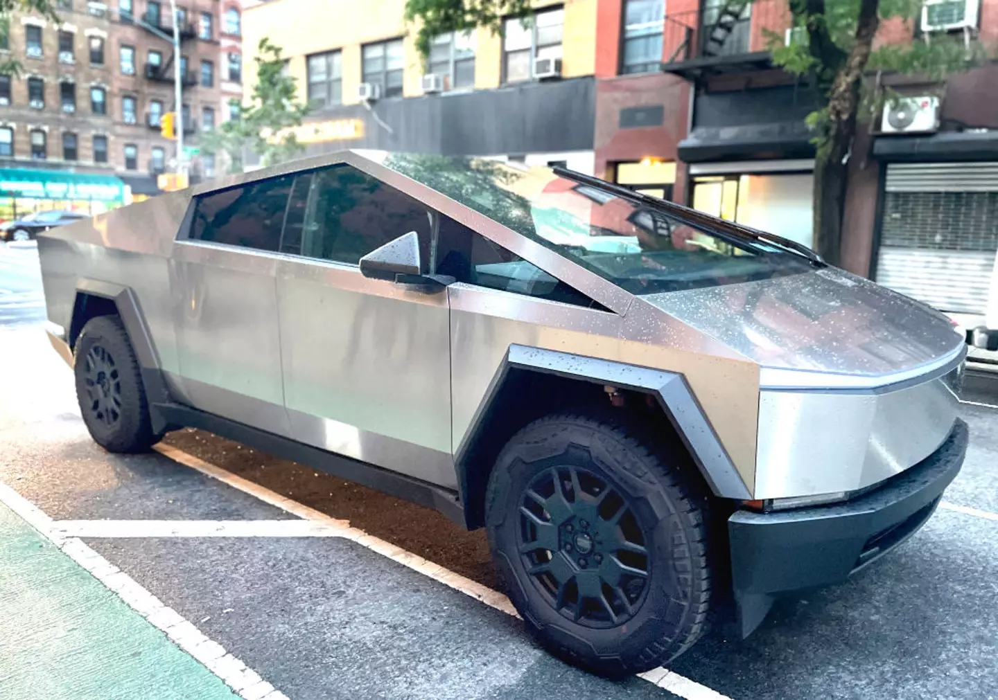 The Cybertruck has caused a stir since it was released (Deb Cohn-Orbach/UCG/Universal Images Group via Getty Images)