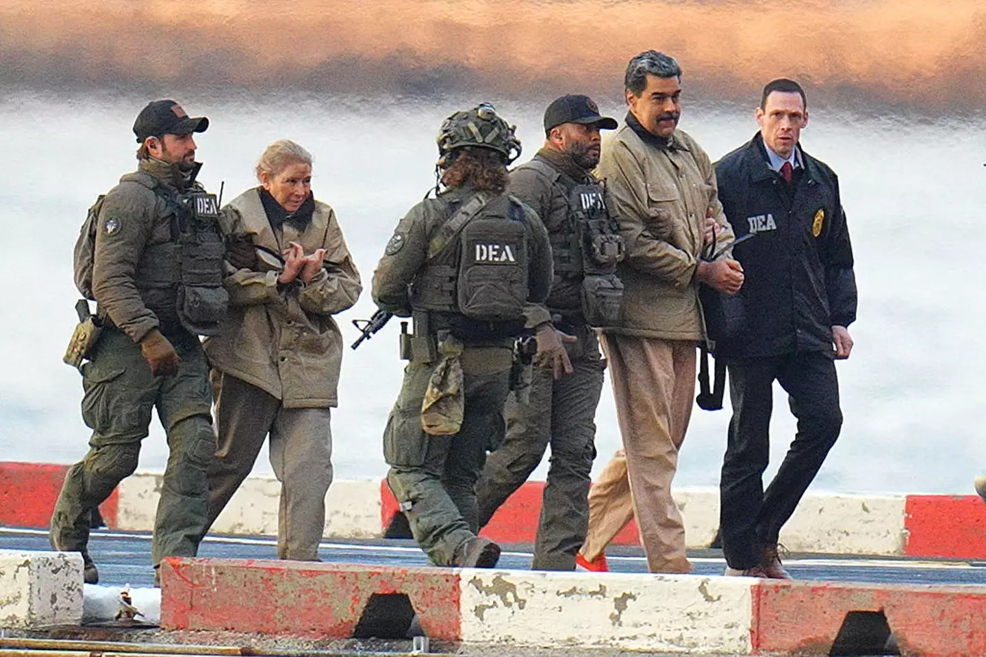 Nicolas Maduro and his wife, Cilia Flores, were detained by US forces last weekend (XNY/Star Max/GC Images)