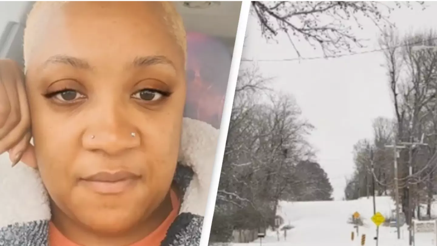 Mum 'gets fired' on first day for being an hour late to work after driving through heavy snow