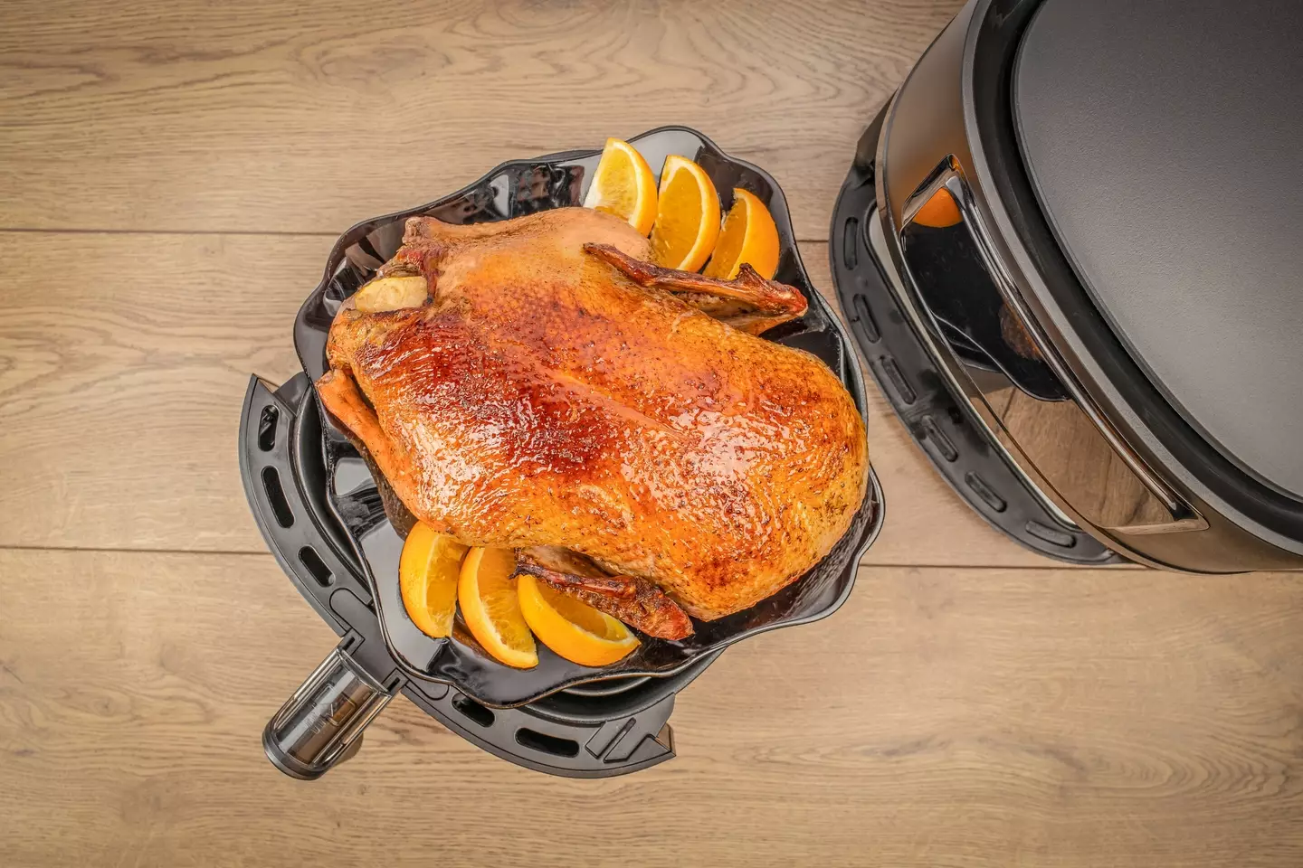 Millions of Americans will be relying on their air fryers to make their Christmas meal a success (Getty Stock Images)