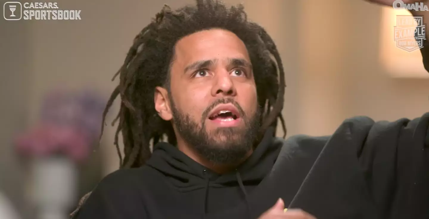 J. Cole says his mom's reaction set him straight.