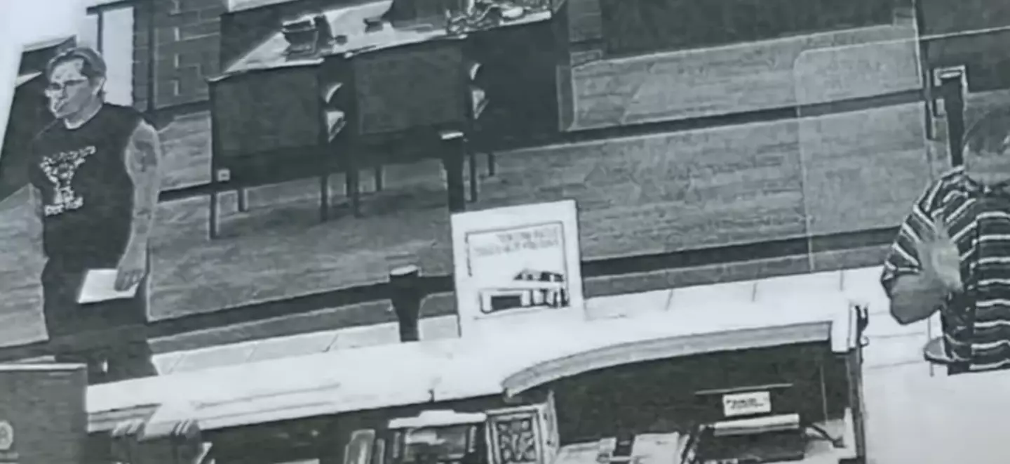 Michael Armus Sr realised something was wrong when he saw a man with his shirt pulled over his face.