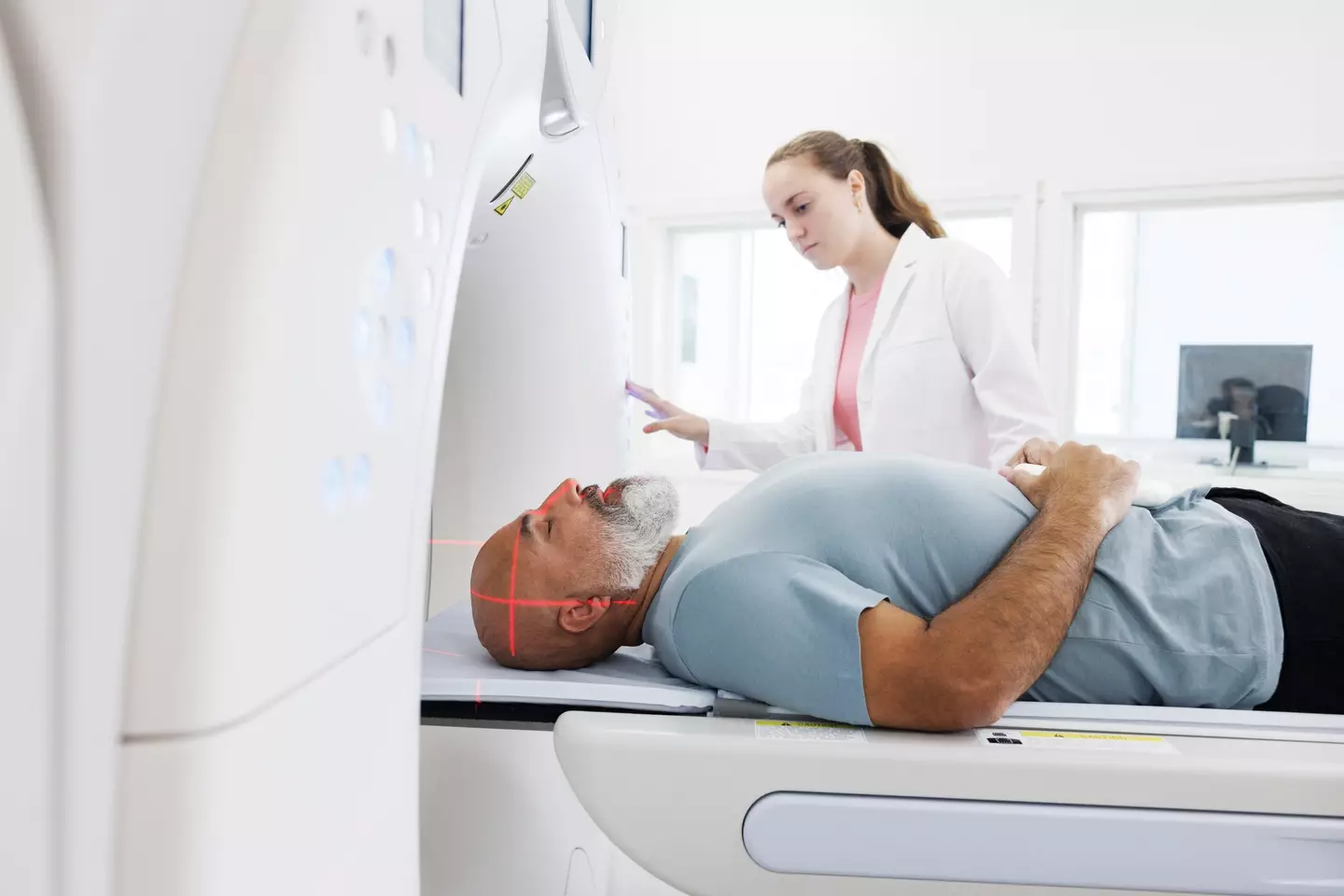 Around 93 million CT scans are done every year in America (Getty Stock Image)