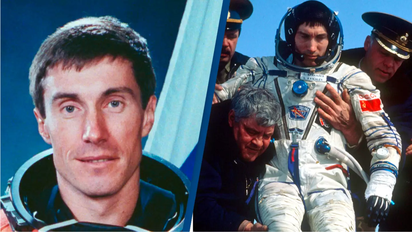 Man who was stranded in space for more than 300 days