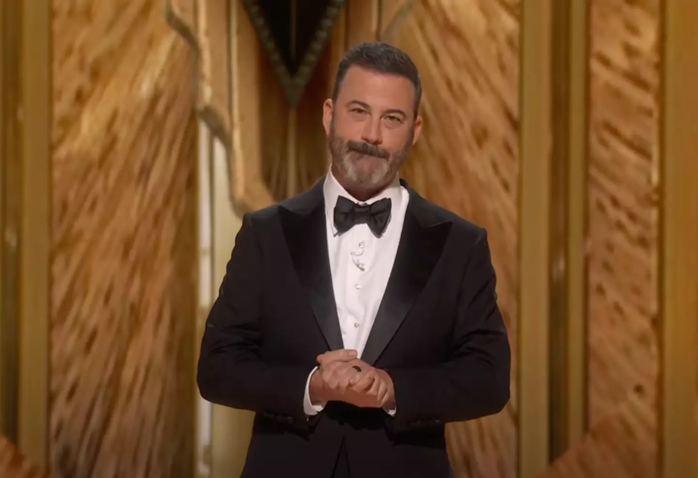 Kimmel made a brief quip about Cruise and Scientology.