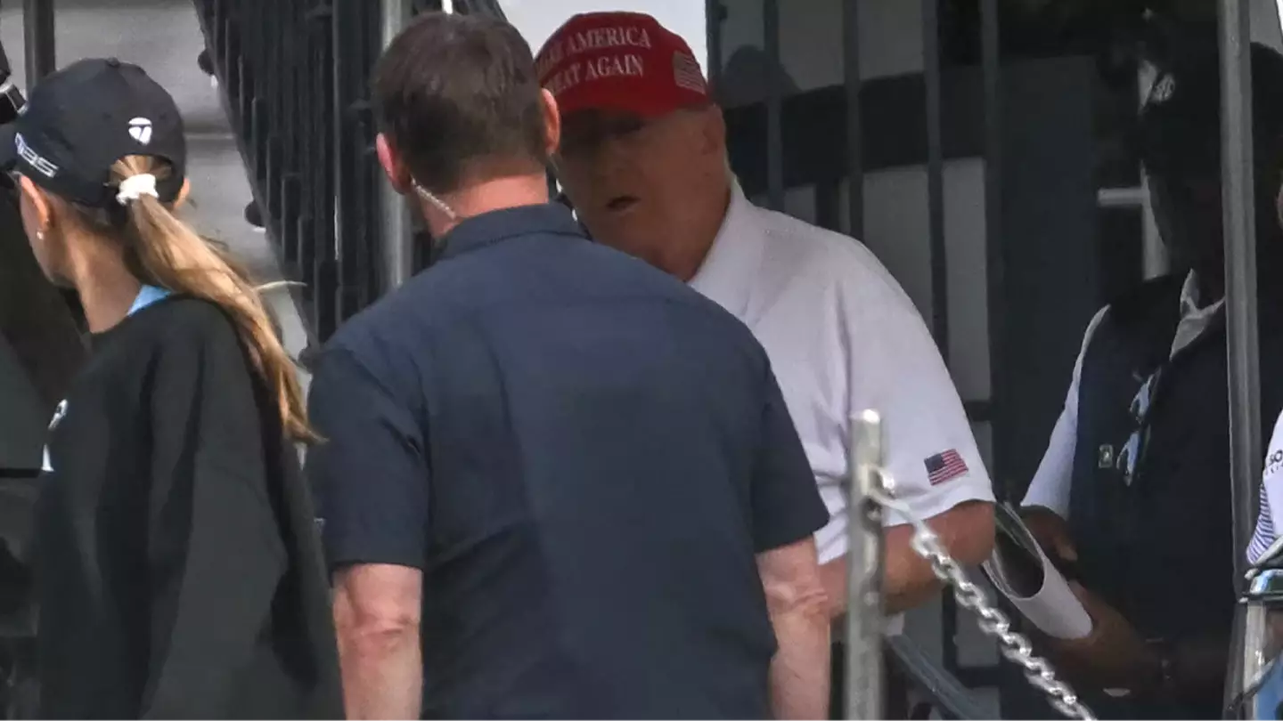 Four bizarre reasons people thought Trump had died as he’s pictured for the first time since rumors broke internet