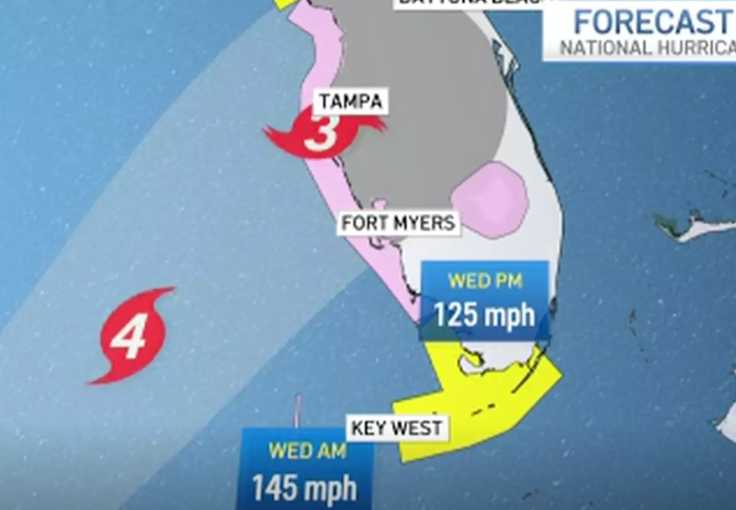 Morales said where the hurricane strikes in Florida will be crucial (NBC)