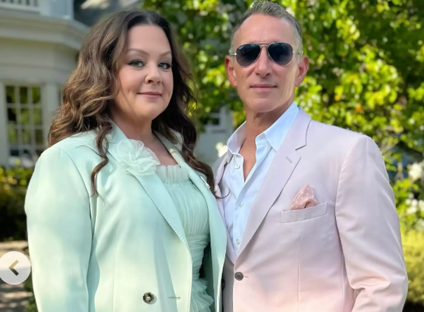 Melissa McCarthy posted two pictures to Instagram yesterday (Instagram/ @melissamccarthy)