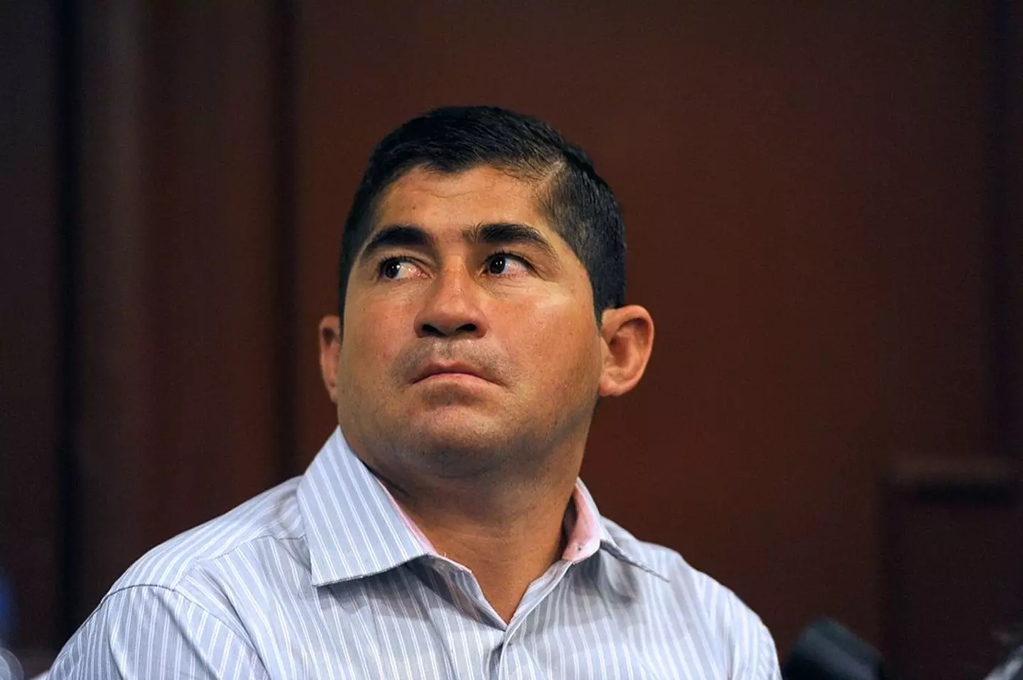 Alvarenga pictured just three months after making it back to shore (JOSE CABEZAS/AFP via Getty Images)