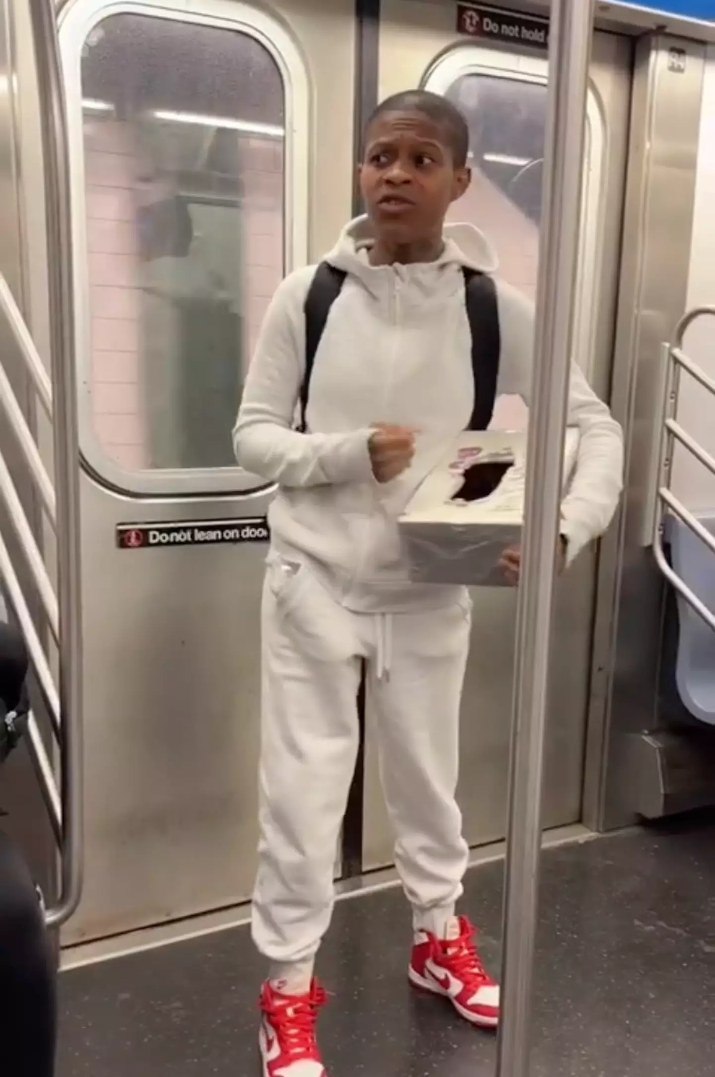 Sam says they were initially embarrassed to go back to trains.