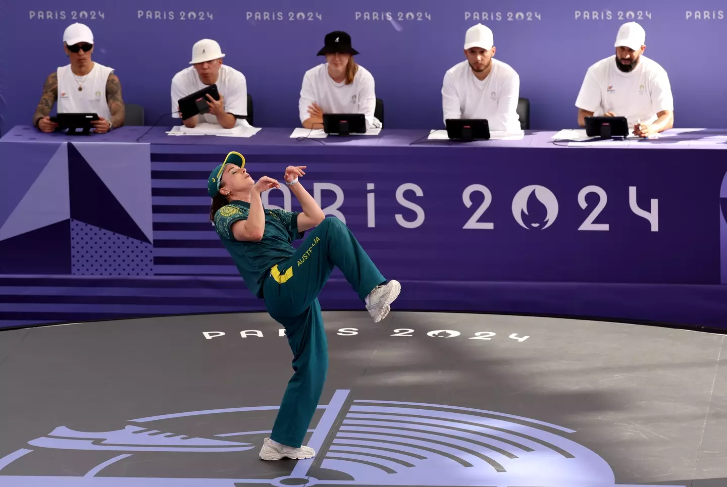 Raygun went viral for her performance at the Olympics (Ezra Shaw/Getty Images)