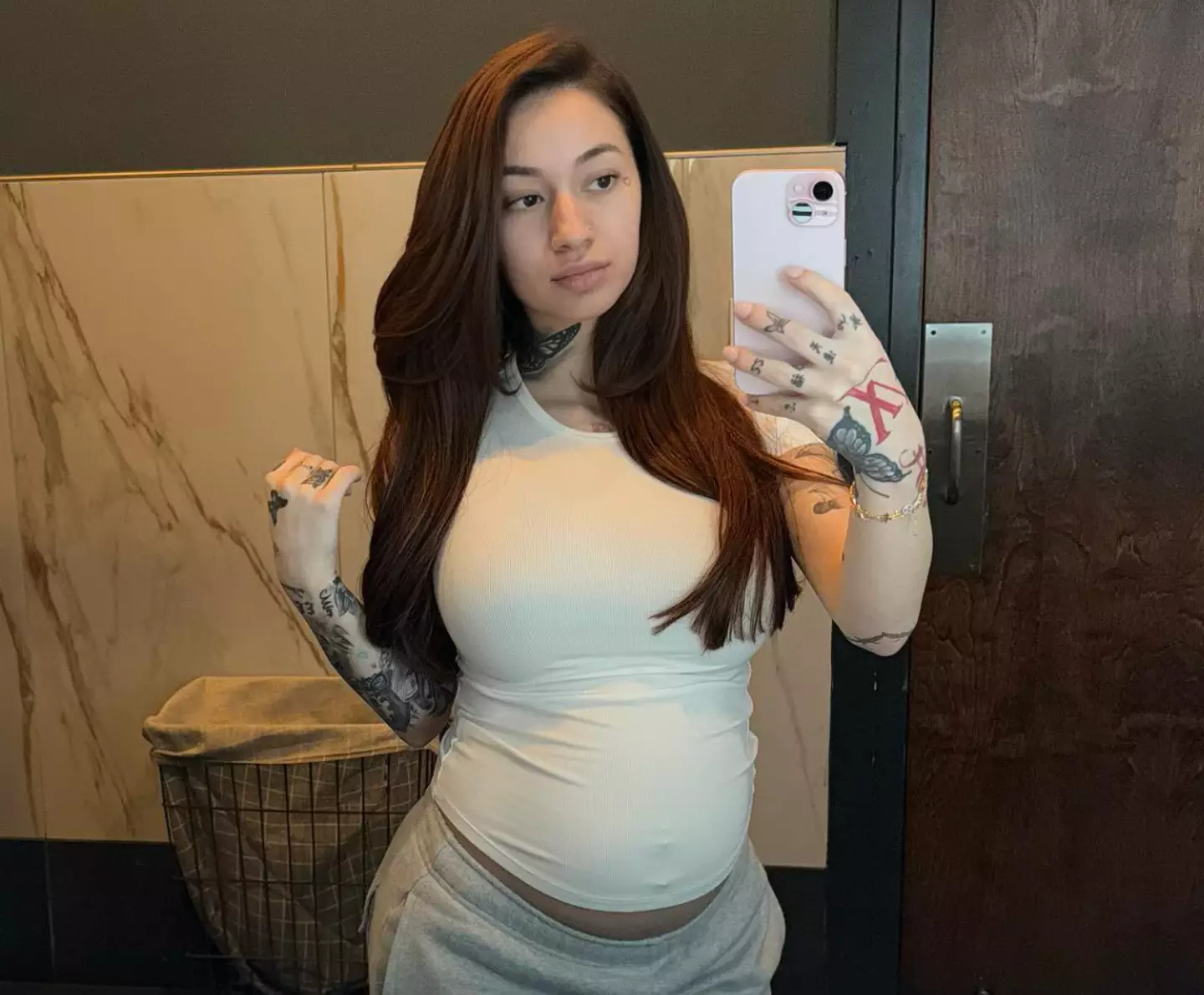 Bhad Bhabie is pregnant.