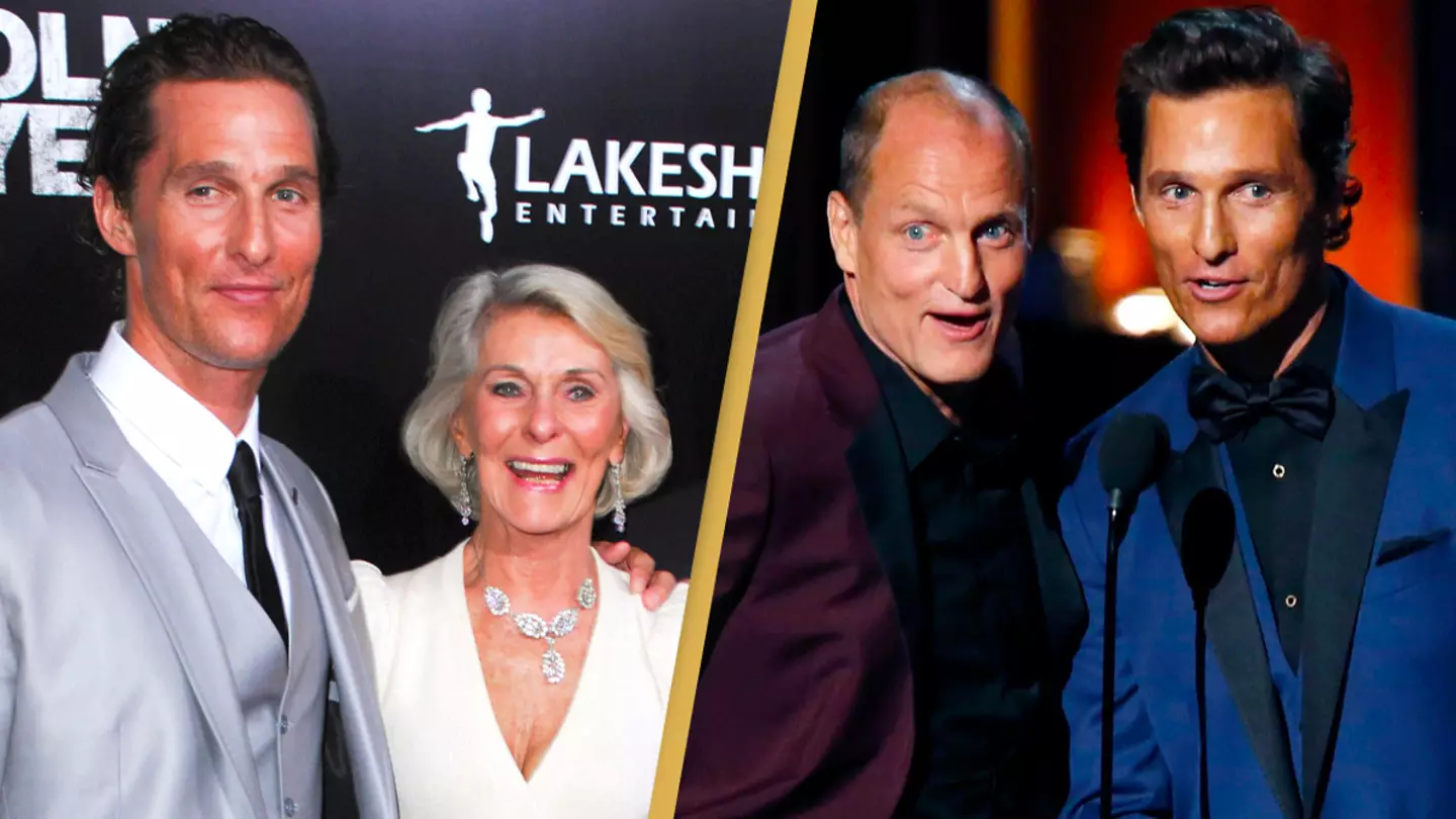 Matthew McConaughey's mom's comment led to realisation he and Woody Harrelson may be brothers