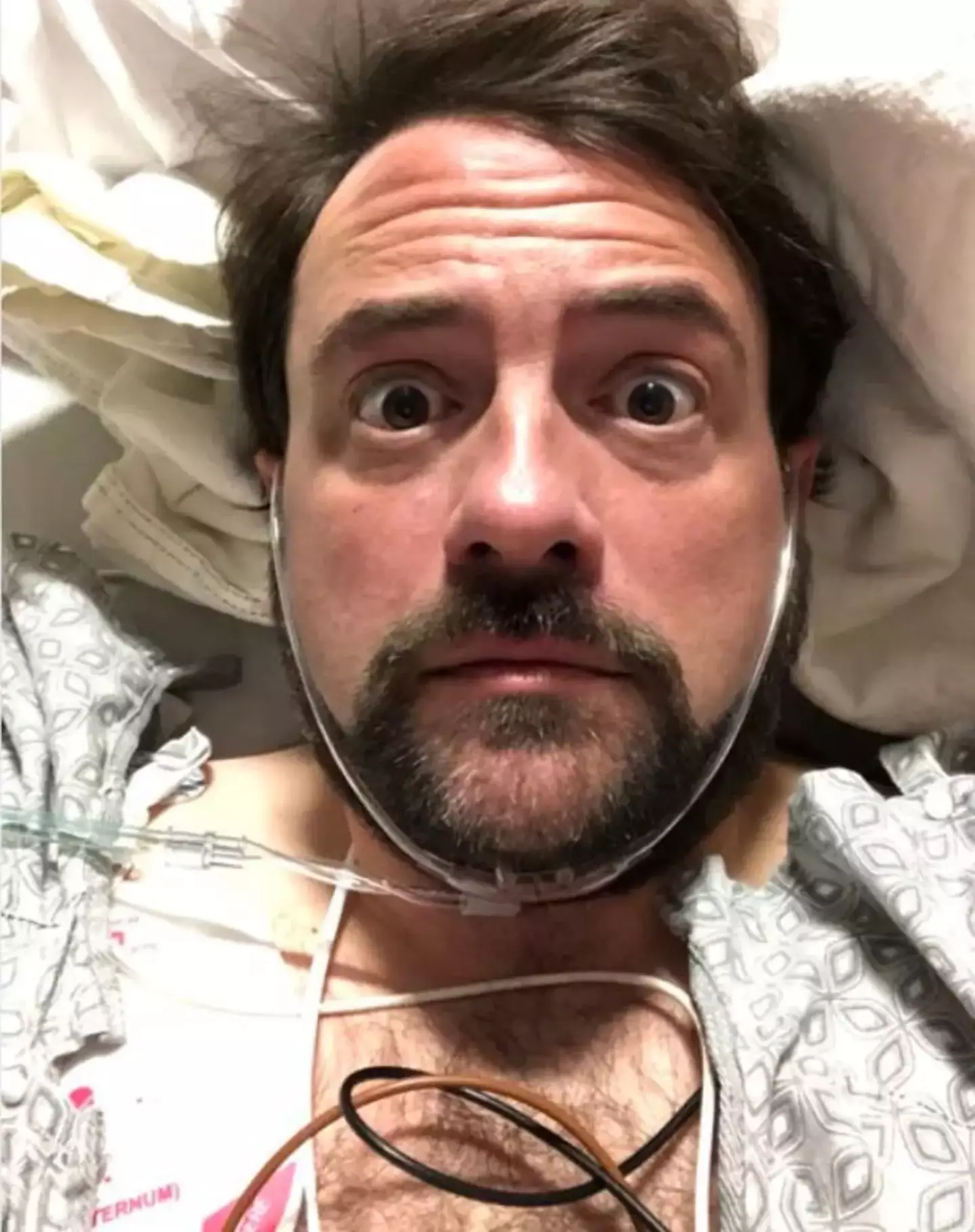 Filmmaker Kevin Smith suffered a heart attack in 2018.