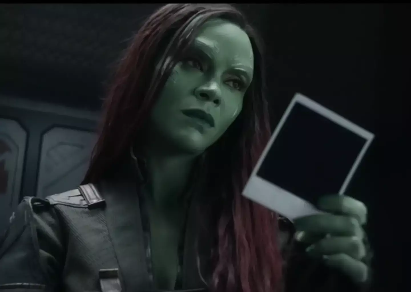 Saldana stars as Gamora in the MCU movies.