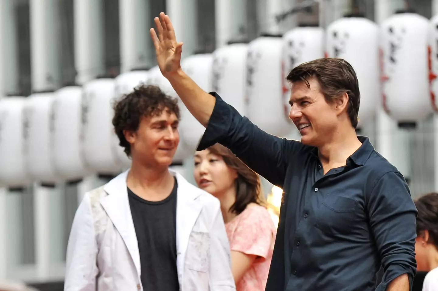 Tom Cruise and Doug Liman. (Alamy)