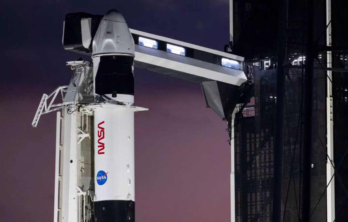A modified SpaceX Dragon will help de-orbit the ISS (Joel Kowsky/NASA via Getty Images)