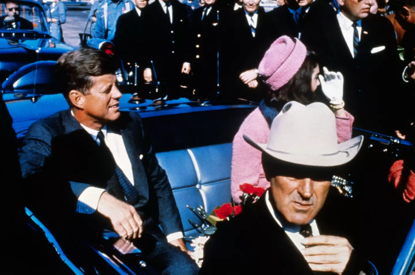 Moments before JFK was shot (Getty Images/Bettmann/Contributor)