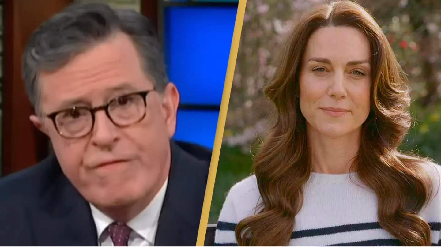 Stephen Colbert addresses backlash over Kate Middleton jokes he made before her cancer announcement