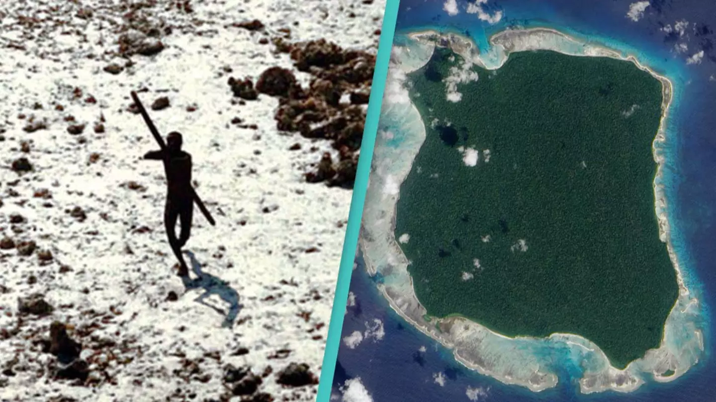 Uncontacted people reside on isolated island and attack anyone who comes near
