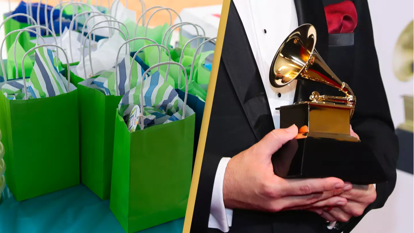 All celebs that attend the Grammys receive gift bags worth $60,000