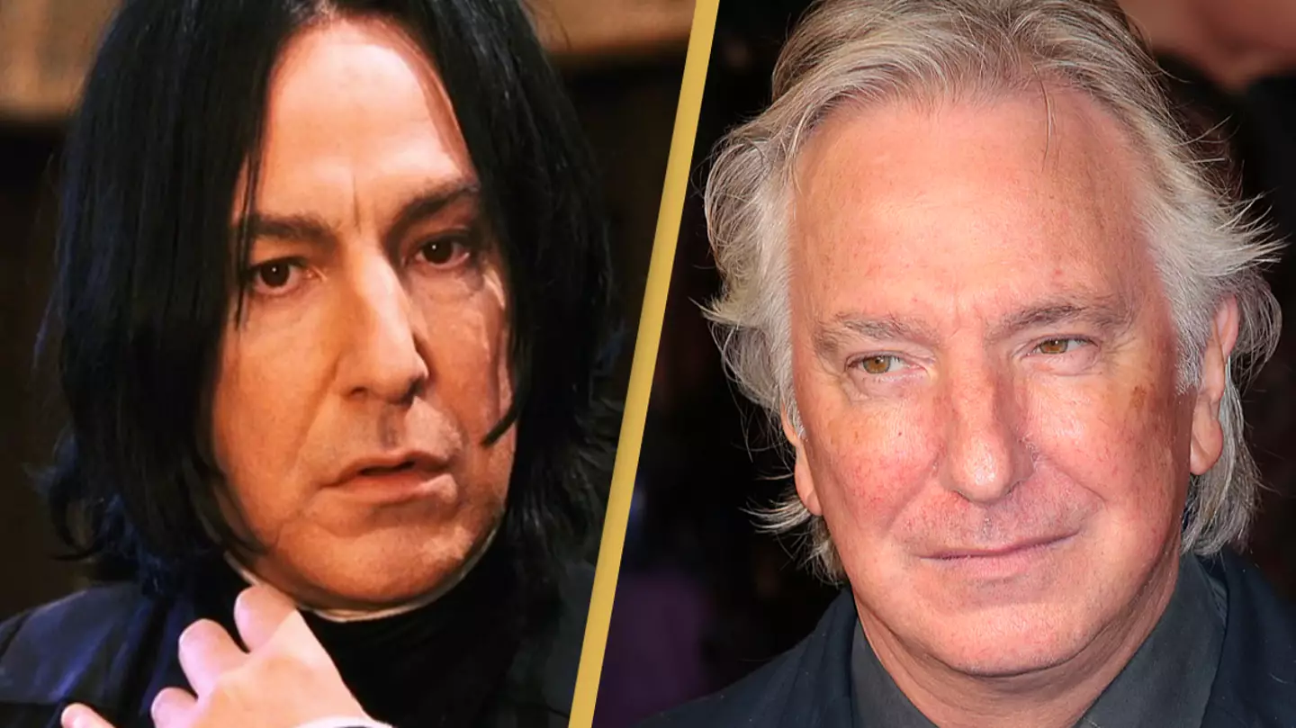 Alan Rickman's secret journals explain why he decided to keep playing Severus Snape while battling cancer