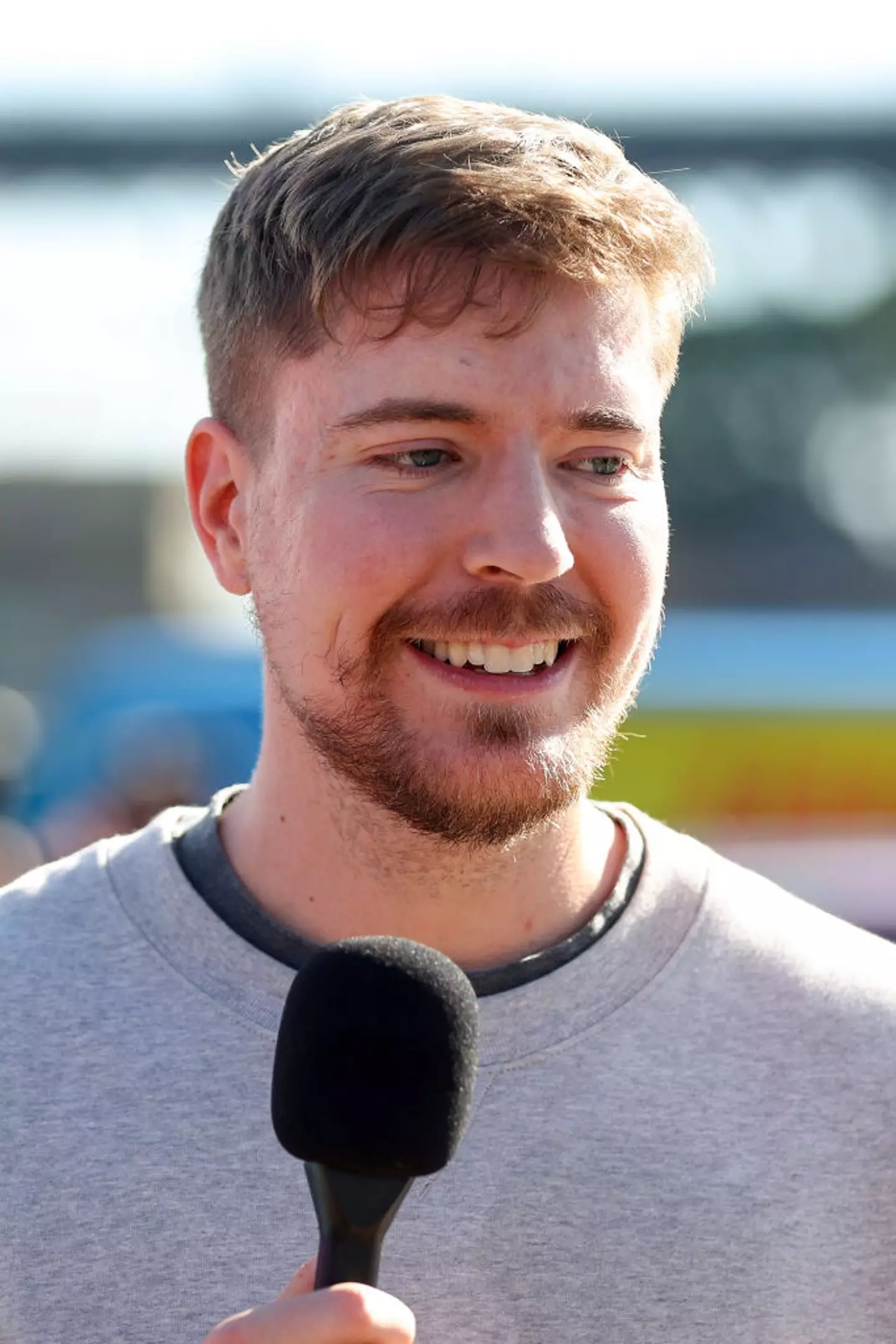 MrBeast has urged his followers to 'stay tuned' regarding him buying TikTok (Brendon Thorne/Getty Images)