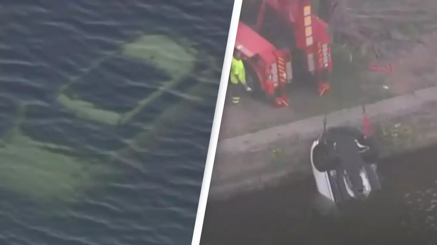 Couple 'getting busy' in Range Rover accidentally plunge into river after hitting gear stick