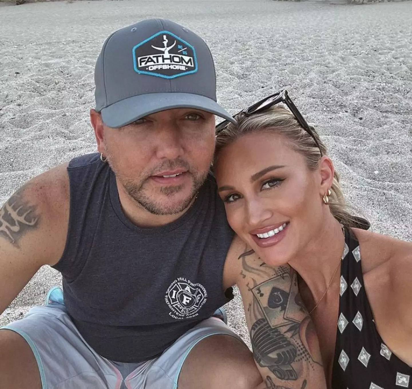 She shared a photo of the two as she voiced her support.