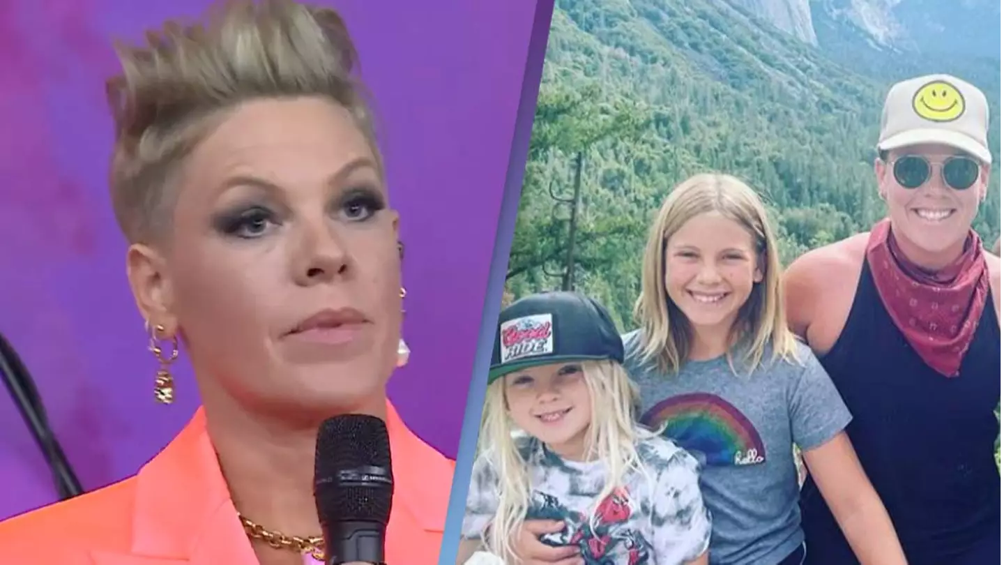 Pink says her daughter, 11, will have a minimum wage job on her tour