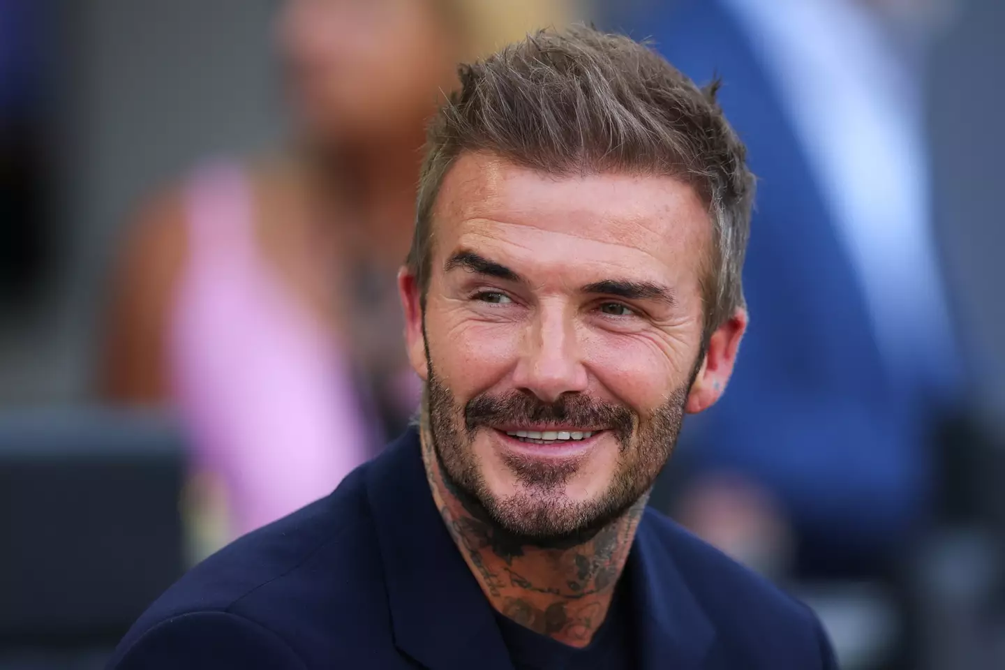 Beckham became an ambassador for F45 in 2020. (Megan Briggs/Getty Images)