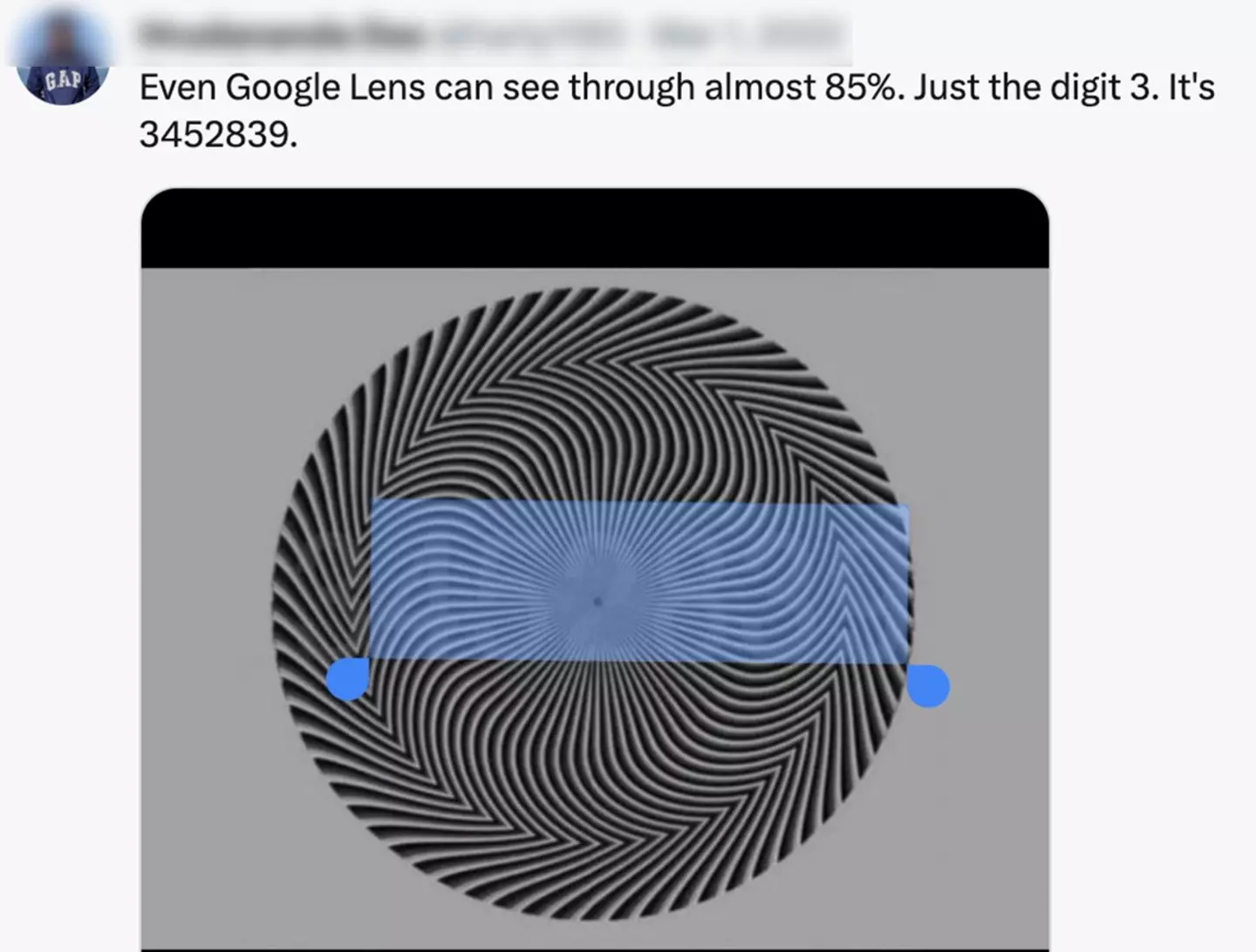 X users shared tips on how to best see the sequence.