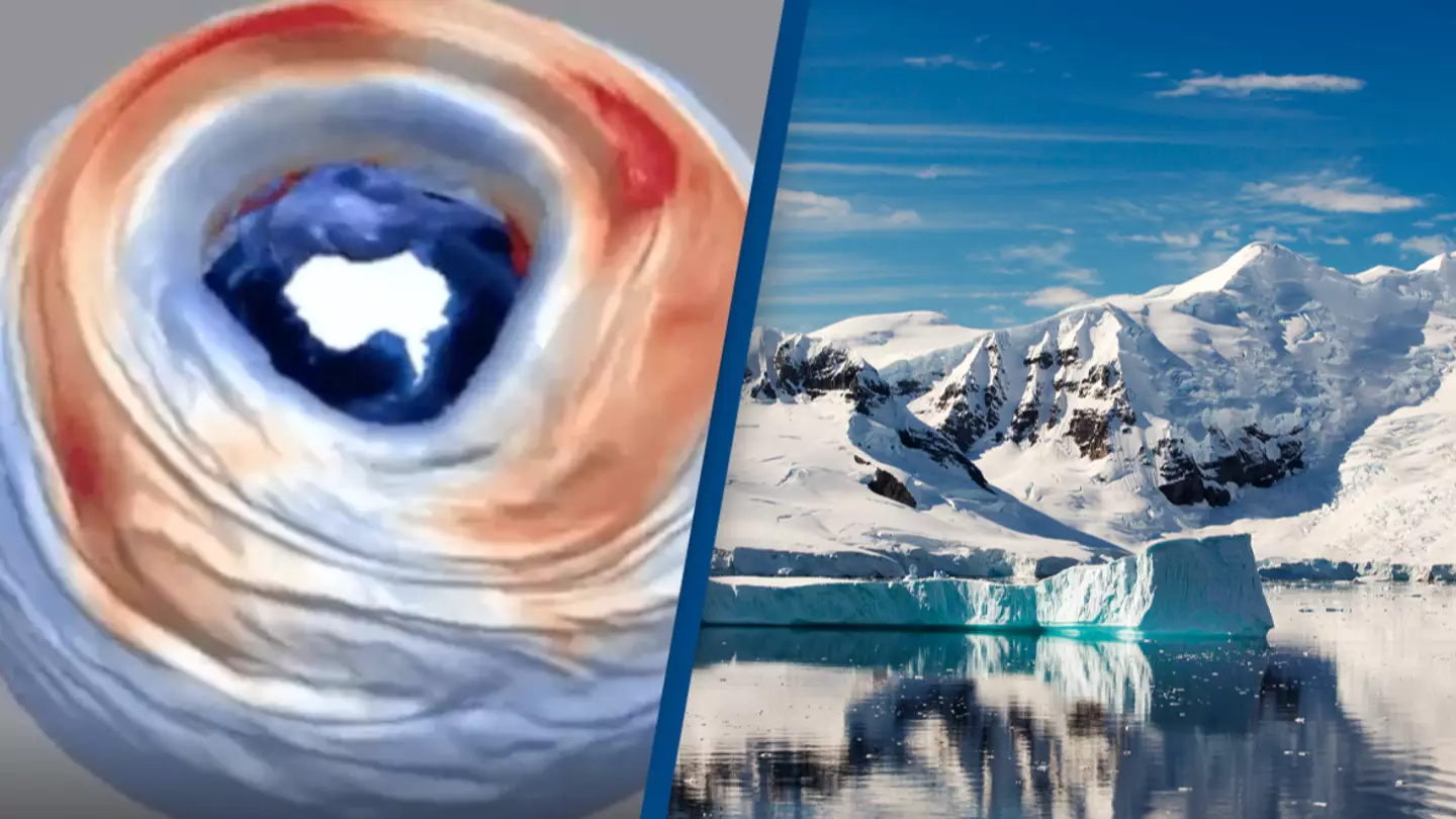 Ozone hole bigger than North America opens above Antarctica in shocking video