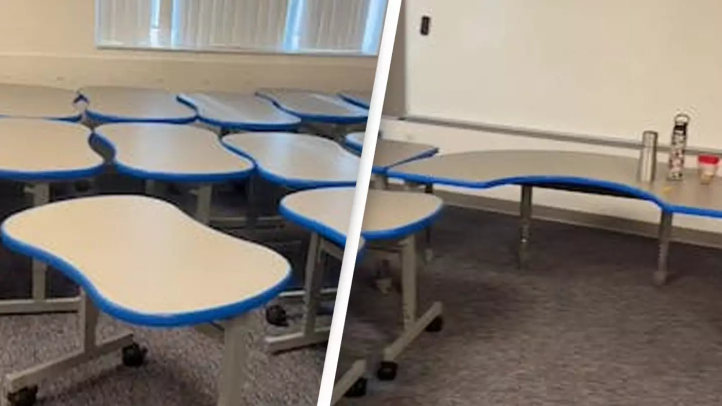 Teacher sparks debate after sharing video of empty classroom