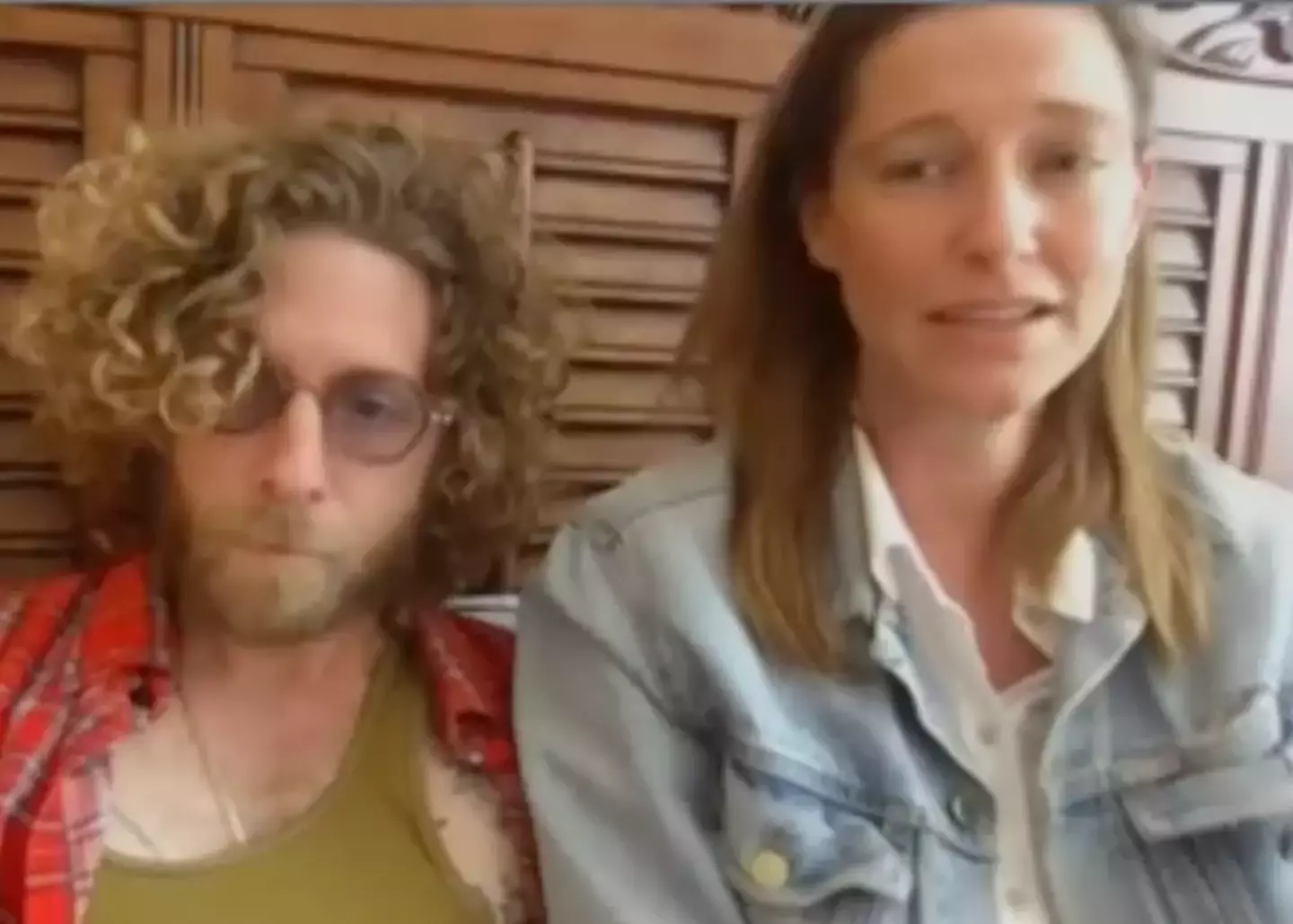 Kit and Griffin Goldsmith lost everything in the fire (CNN)
