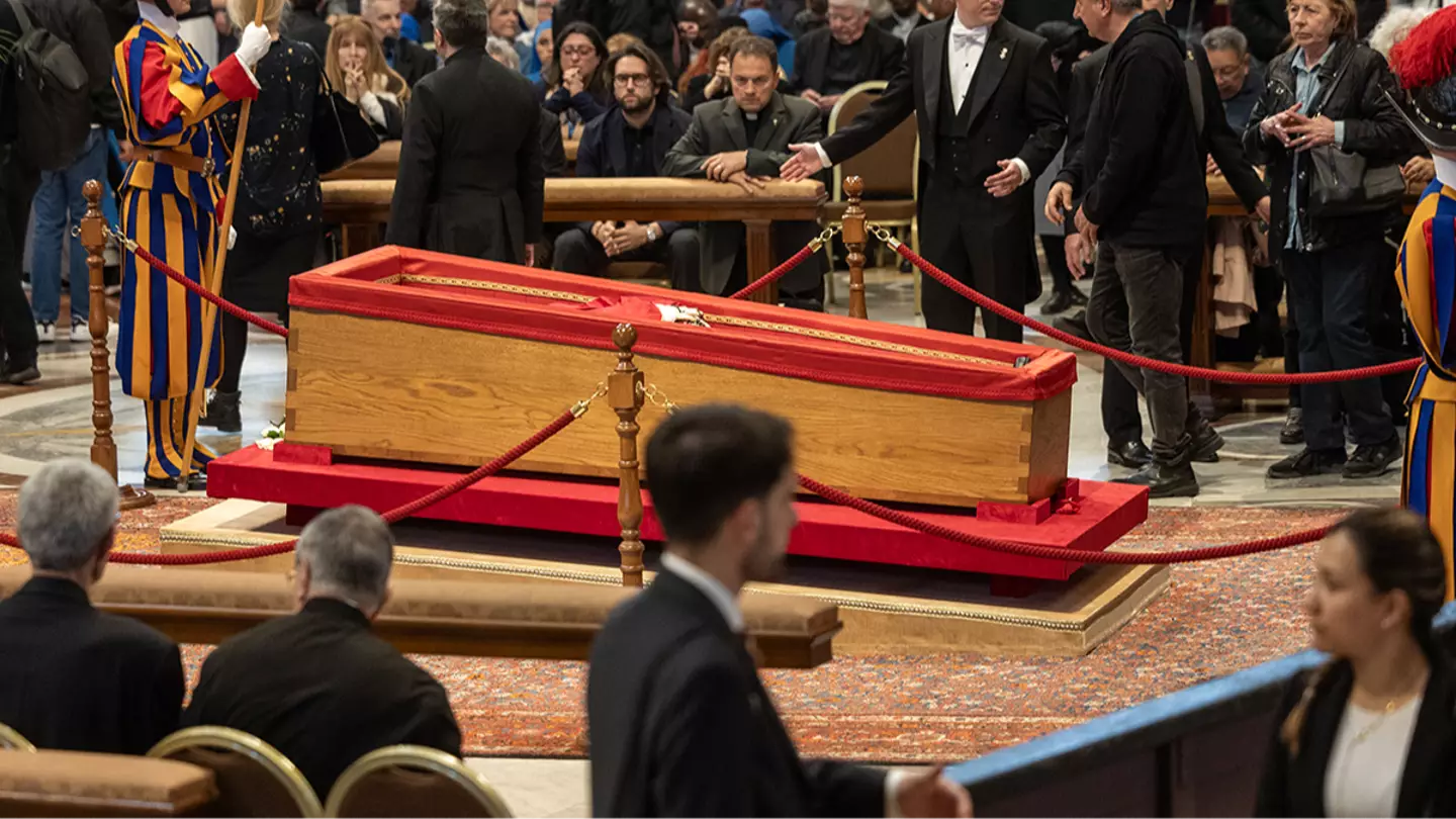 Priest slammed for 'disrespectful' act with Pope Francis' body as Vatican issues warning