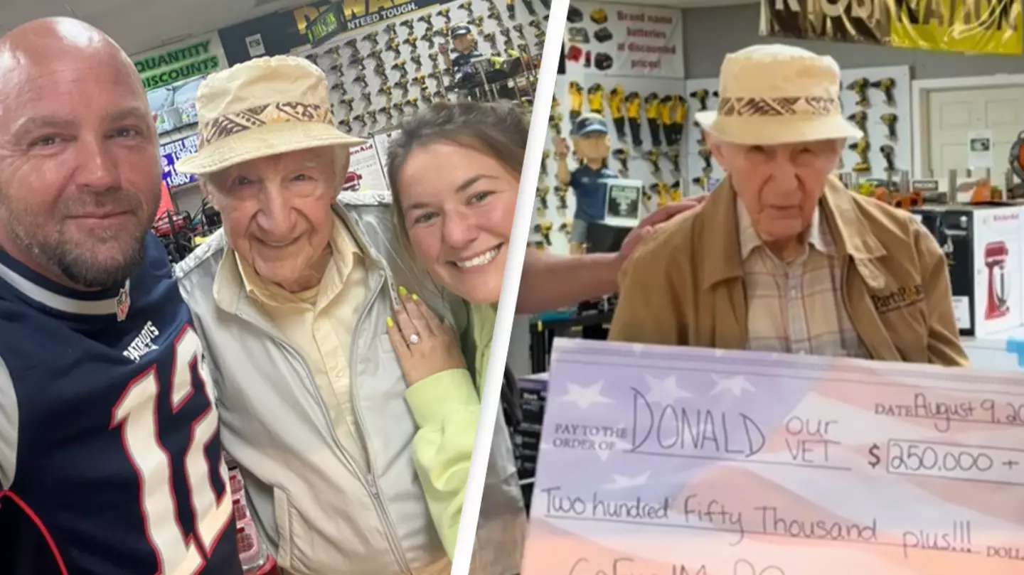 People raise over $370k for 90-year-old Air Force veteran who was seen pawning jewelry to care for wife with dementia
