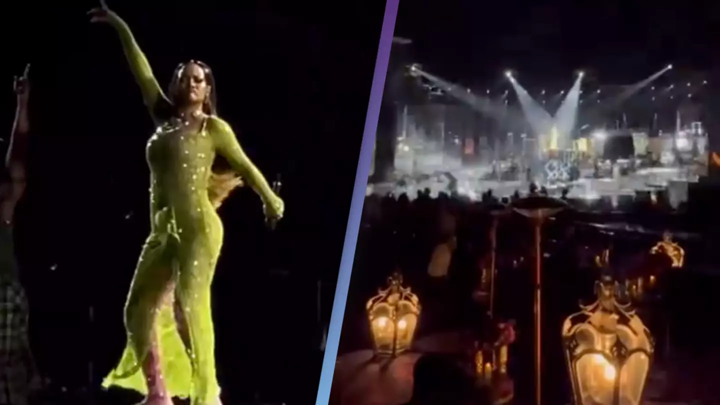 ‘Crazy’ iPhone footage from Rihanna’s performance at billionaire’s wedding has people mind-blown