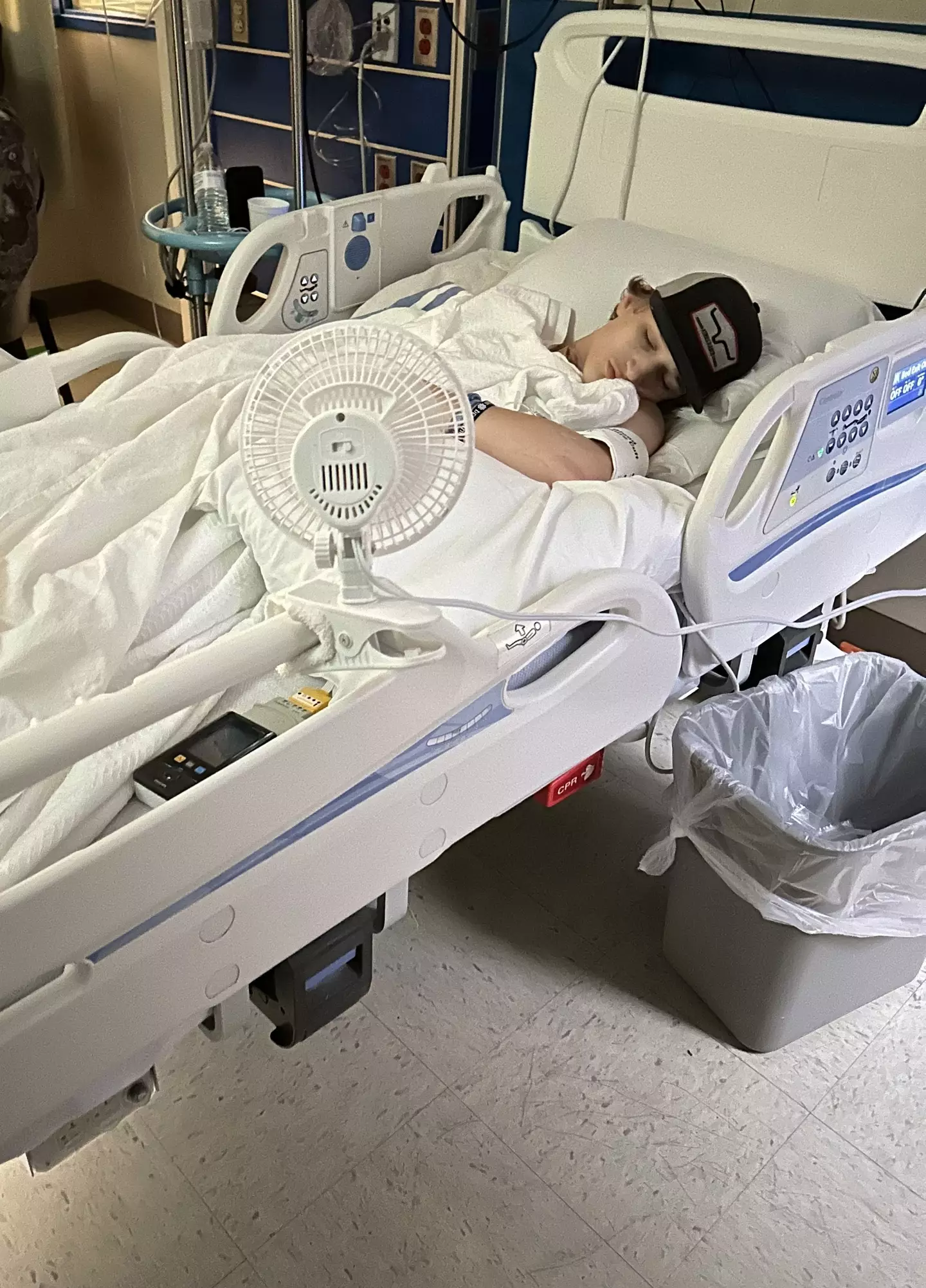 The teen was admitted to intensive care (Kennedy)