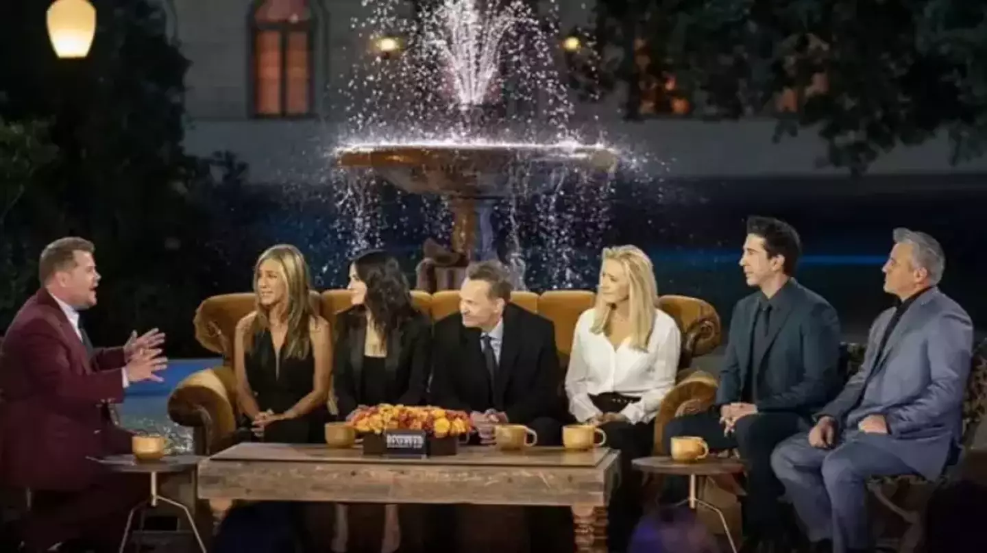 The Friends reunion show in 2021.